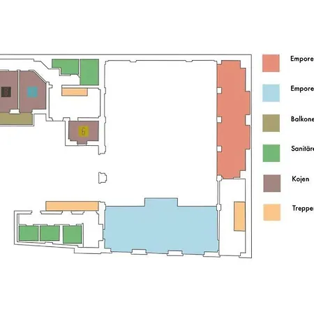 Raumquartier Zum Arbeiten Und Feiern *